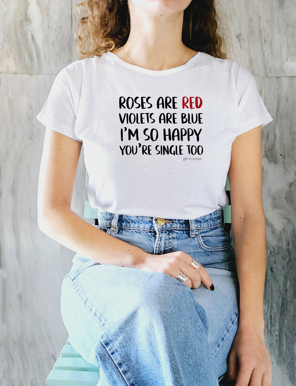 Roses are red Λευκό Tshirt