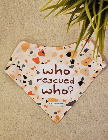 Who Rescued Who Φουλάρι Σκύλου 2